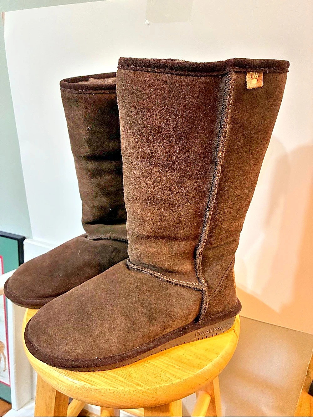 Bearpaw Brown Tall Winter Boots